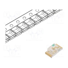 20 pcs : KP-3216SYC - LED, SMD, 1206, yellow, 120÷200mcd, 3.2x1.6x1.1mm, 140°, 2÷2.5V