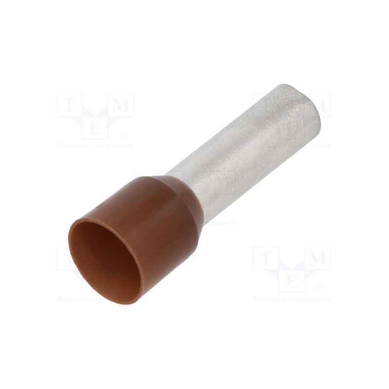 50 pcs : BM005162 - Tip: bootlace ferrule, insulated, copper, 25mm2, 22mm, tinned, 4AWG