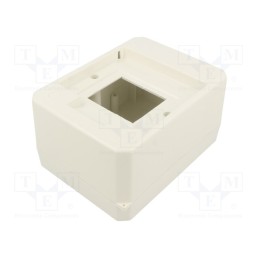 10 pcs : S-4 WHITE - Enclosure: for modular components, IP30, white, No.of mod: 4