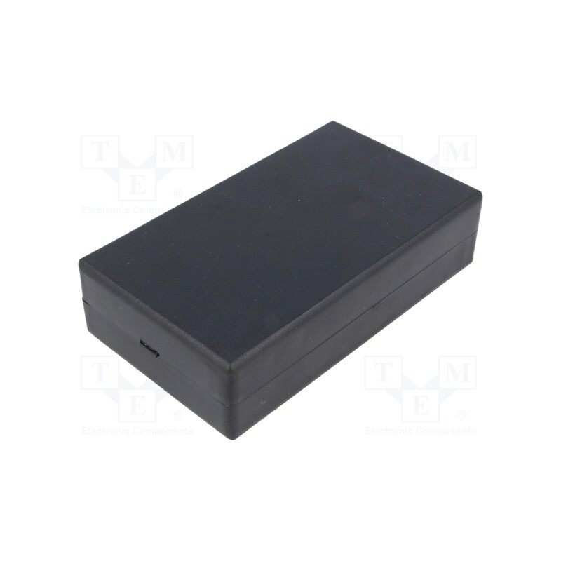 10 pcs : KM-37 BK - Enclosure: multipurpose, X: 74.5mm, Y: 129mm, Z: 35mm, ABS, black