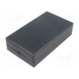 10 pcs : KM-37B/BK - Enclosure: specialist, X: 73mm, Y: 128mm, Z: 33mm, ABS, black