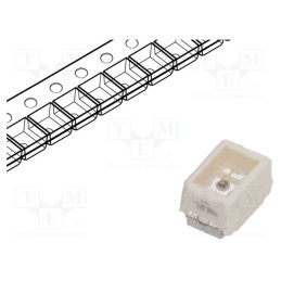 50 pcs : LY M67K-J1K2-26 - LED, SMD, 2014,Mini PLCC2, yellow, 15.2÷30.3mlm, 4.5÷9mcd, 120°