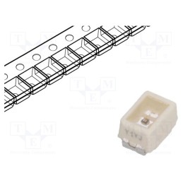 50 pcs : LY M676-R2T1-26 - LED, SMD, 2014,Mini PLCC2, yellow, 480÷950mlm, 140÷280mcd, 120°