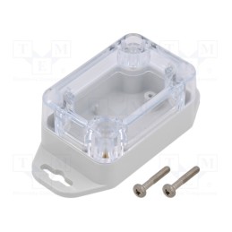 10 pcs : ZP60.40.30UJPH TM ABS-PC - Enclosure: multipurpose, X: 40mm, Y: 60mm, Z: 30mm, ZP, ABS, gasket