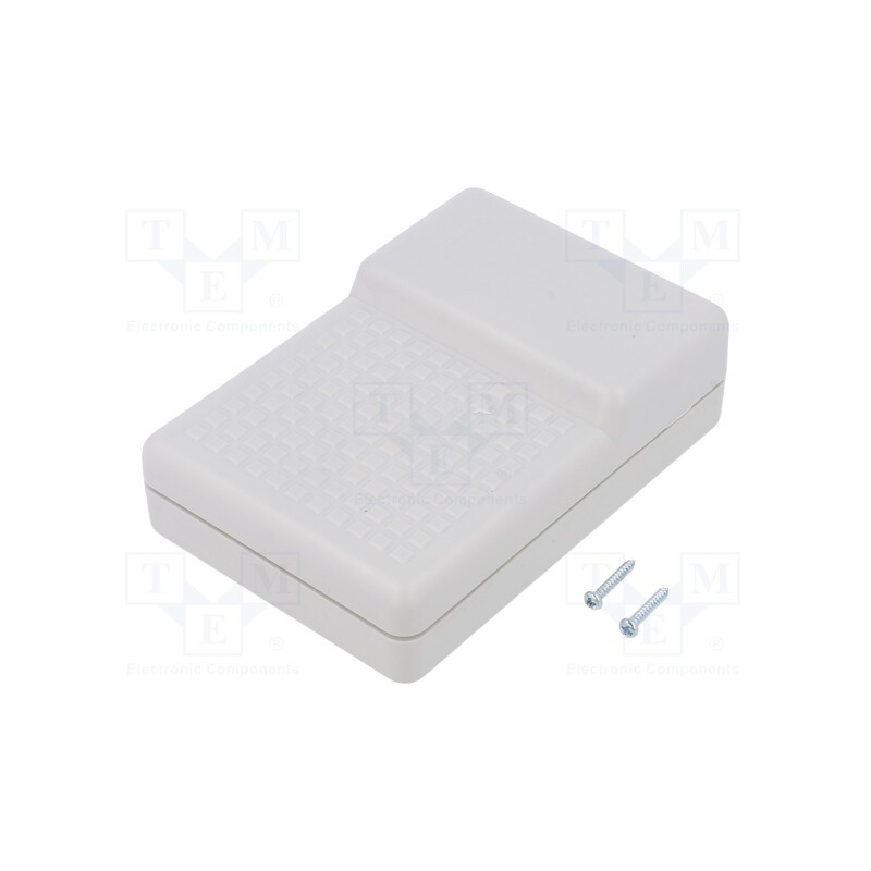 10 pcs : KM-320G - Enclosure: desktop, X: 71.6mm, Y: 97.9mm, Z: 30mm, ABS, grey