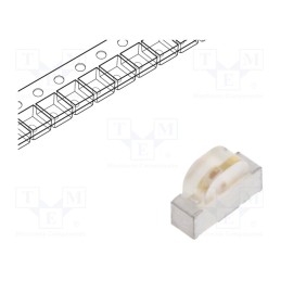 20 pcs : KPA-3010SGC - LED, SMD, 1104, green, 5÷12mcd, 3x2x1mm, 120°, 2.2÷2.5V, 20mA, 62.5mW