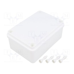 10 pcs : S-BOX 216B - Enclosure: multipurpose, X: 80mm, Y: 120mm, Z: 50mm, ABS,polystyrene