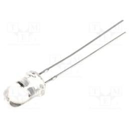 20 pcs : OSYL5X31A - LED, 5mm, yellow, blinking, 1120÷2180mcd, 30°, 4.5÷6V, 20mA