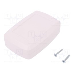 10 pcs : Z126B ABS - Enclosure: multipurpose, X: 69mm, Y: 104mm, Z: 35mm, ABS, white