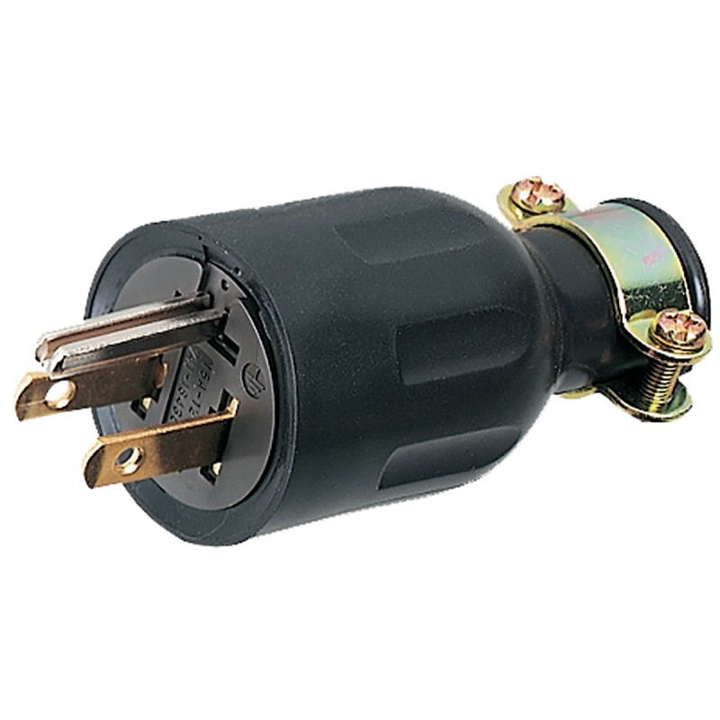 1 pcs - Japanese Mains Plug, 15A, Cable Mount, 125 V