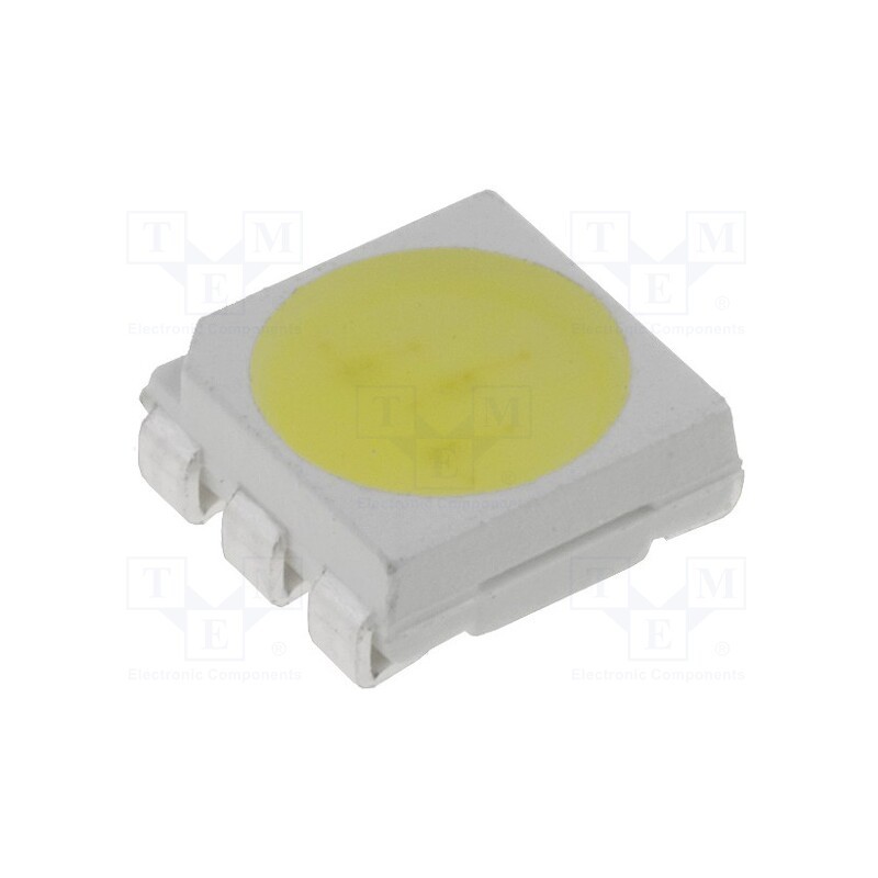 20 pcs : OF-SMD5060W - LED, SMD, 5060,PLCC6, white cold, 6000÷6500mcd, 6500K, 120°, 60mA