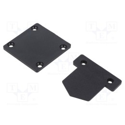 10 pcs : CL003N-S - Clip, black, Series: CLIPS, 64x49x3mm