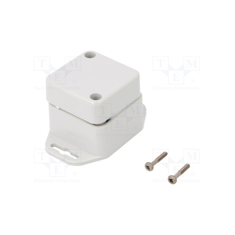 10 pcs : ZP45.45.40UJH TM ABS - Enclosure: multipurpose, X: 45mm, Y: 45mm, Z: 40mm, ZP, ABS, gasket