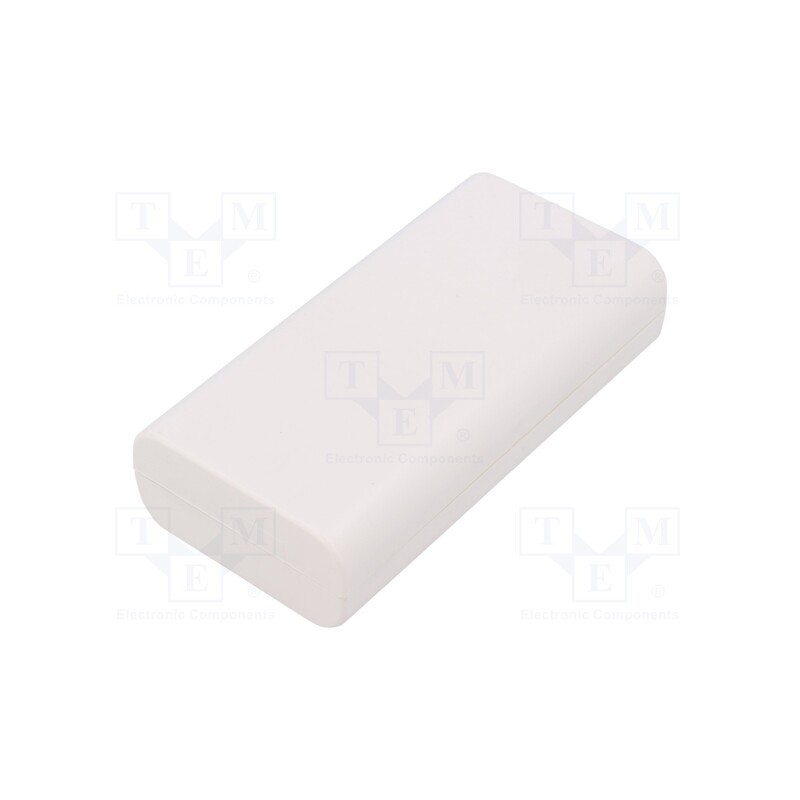 10 pcs : PP052W-S - Enclosure: multipurpose, X: 50mm, Y: 100mm, Z: 24mm, ABS, white