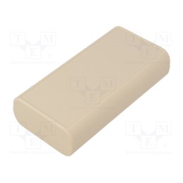 10 pcs : PP052M-S - Enclosure: multipurpose, X: 50mm, Y: 100mm, Z: 24mm, ABS, ivory