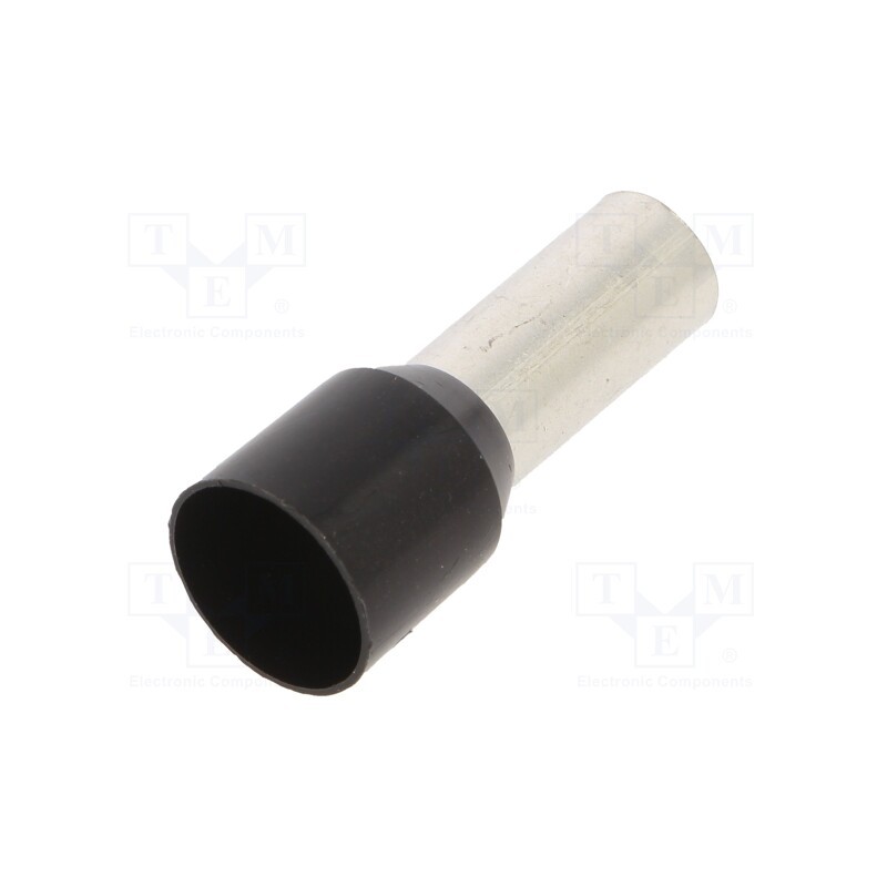 100 pcs : BM00716 - Tip: bootlace ferrule, insulated, copper, 25mm2, 16mm, tinned, 4AWG