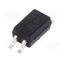 10 pcs : EL3H7-G - Optocoupler, SMD, Ch: 1, OUT: transistor, Uinsul: 3.75kV, Uce: 80V