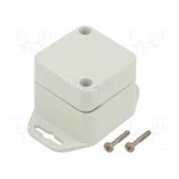 10 pcs : ZP45.45.40UJ TM PC - Enclosure: multipurpose, X: 45mm, Y: 45mm, Z: 40mm, ZP, polycarbonate