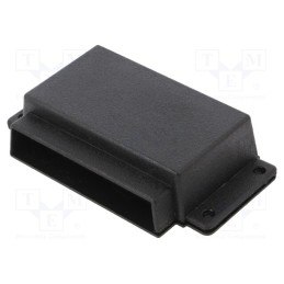 10 pcs : KM-28F/BK - Enclosure: specialist, X: 117mm, Y: 68mm, Z: 28mm, ABS, black