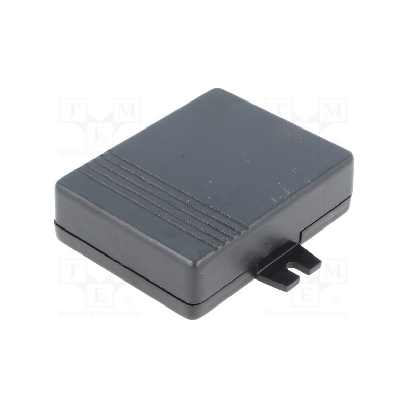 10 pcs : KM-21 BK - Enclosure: multipurpose, X: 55mm, Y: 72mm, Z: 21mm, with fixing lugs