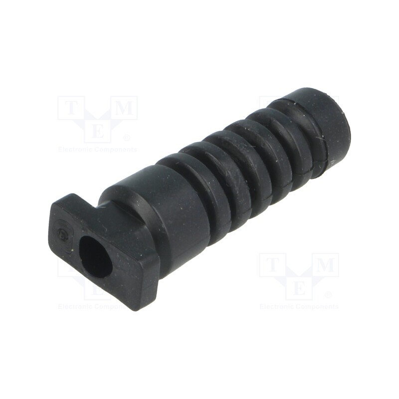 10 pcs : 80106000 - Car lighter strain relief, black, 4mm