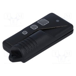 10 pcs : P-11B/3 BK - Enclosure: for remote controller, X: 29mm, Y: 62mm, Z: 9mm