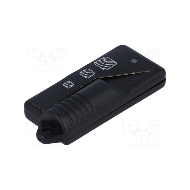 10 pcs : P-11B/3 BK - Enclosure: for remote controller, X: 29mm, Y: 62mm, Z: 9mm