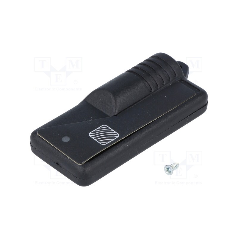 10 pcs : P-11B/1 BK - Enclosure: for remote controller, X: 29mm, Y: 62mm, Z: 9mm