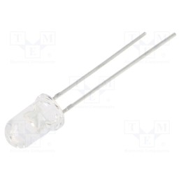 20 pcs : C503B-BCN-CV0Z0461 - LED, 5mm, blue, 2130÷12000mcd, 30°, Front: convex, 3.2÷4V, 120mW