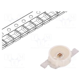 20 pcs : LR P47F-U2AB-1-1 - LED, SMD, red, 560÷1800mcd, Ø2.1mm, 120°, 1.8÷2.4V, 30mA, Front: flat