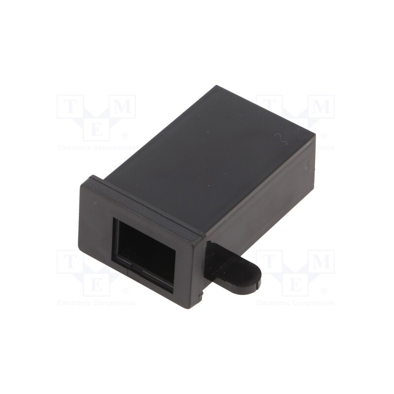 10 pcs : KM-58PO/BK - Enclosure: specialist, X: 34.6mm, Y: 54.2mm, Z: 20.5mm, ABS, black