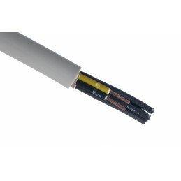 1 Reel of 50 - Lapp 7 Core Power Cable, 1.5 mm², 50m, Grey PVC Sheath, 19 A, 500 V