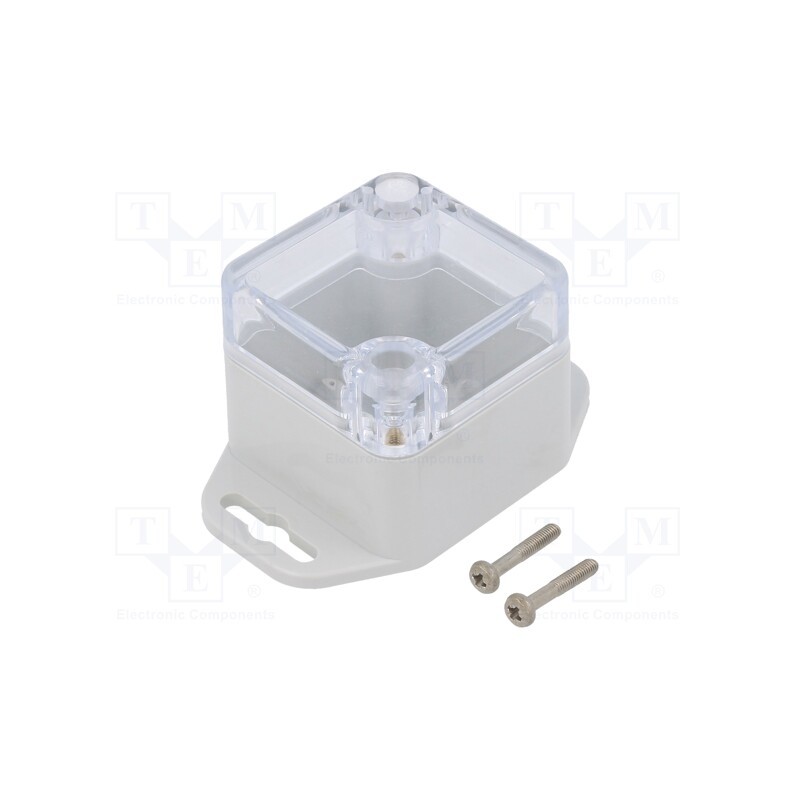 10 pcs : ZP45.45.40UJPH TM ABS-PC - Enclosure: multipurpose, X: 45mm, Y: 45mm, Z: 40mm, ZP, ABS, gasket