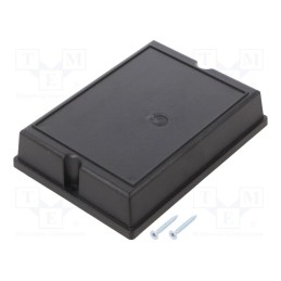 10 pcs : Z29 ABS - Enclosure: multipurpose, X: 127mm, Y: 93.5mm, Z: 28mm, ABS, black