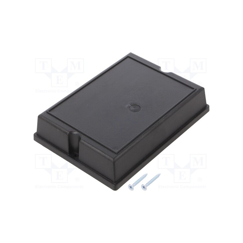 10 pcs : Z29 ABS - Enclosure: multipurpose, X: 127mm, Y: 93.5mm, Z: 28mm, ABS, black