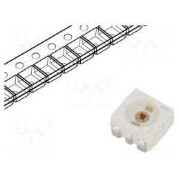 10 pcs : LR G6SP-CBEA-1-1 - LED, SMD, 3528,PLCC6, red, 12.1÷24.2lm, 3.55÷9cd, 3.5x2.8x1.7mm
