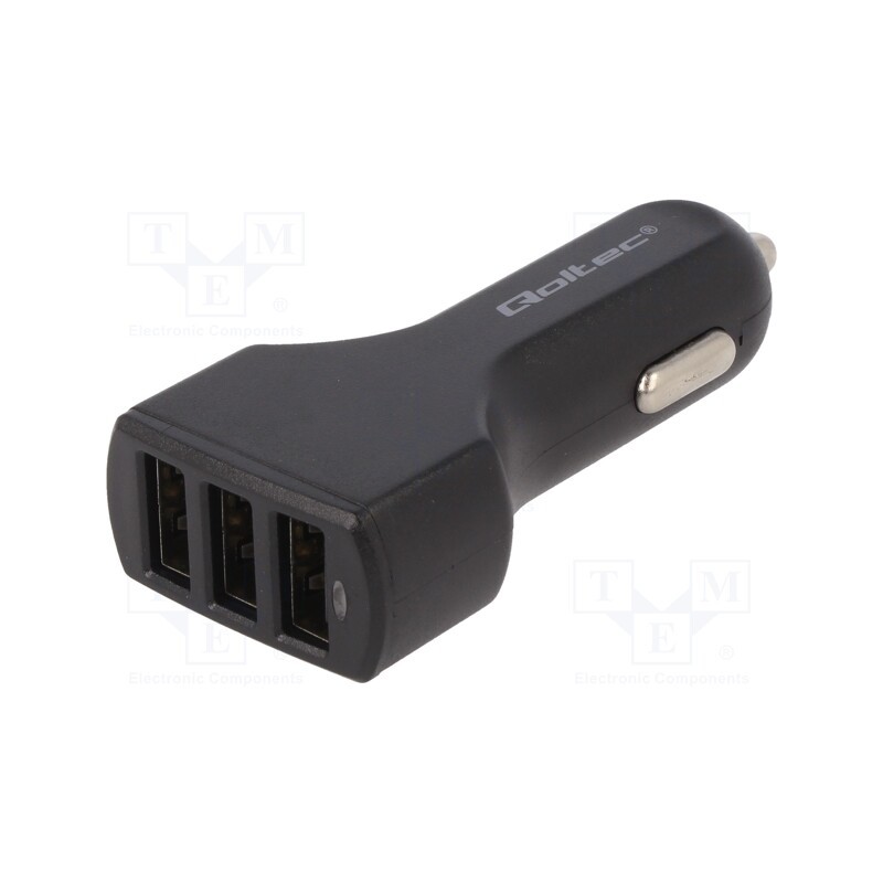 10 pcs : 50027 - USB power supply, USB A socket x3, Sup.volt: 12÷24VDC, 5V/4.8A