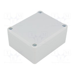 10 pcs : Z54JH - Enclosure: multipurpose, X: 74mm, Y: 89mm, Z: 41mm, polystyrene, grey