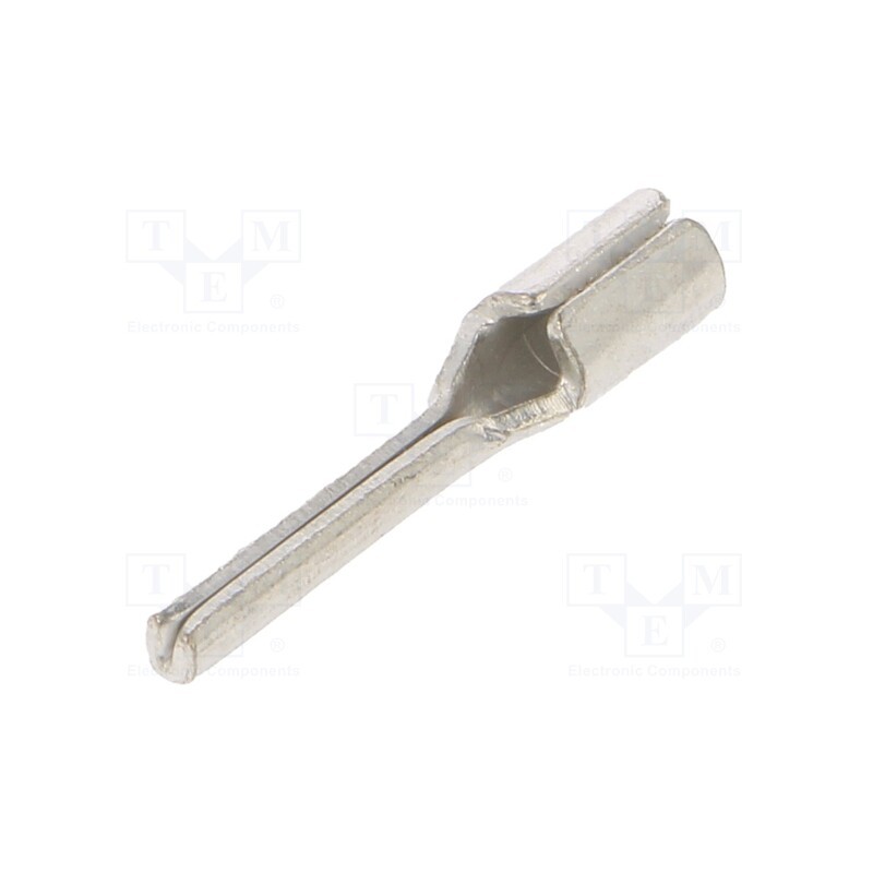 50 pcs : BM01150 - Tip: wire pin, 1.8mm, 1.5mm2, crimped, for cable, straight, tinned