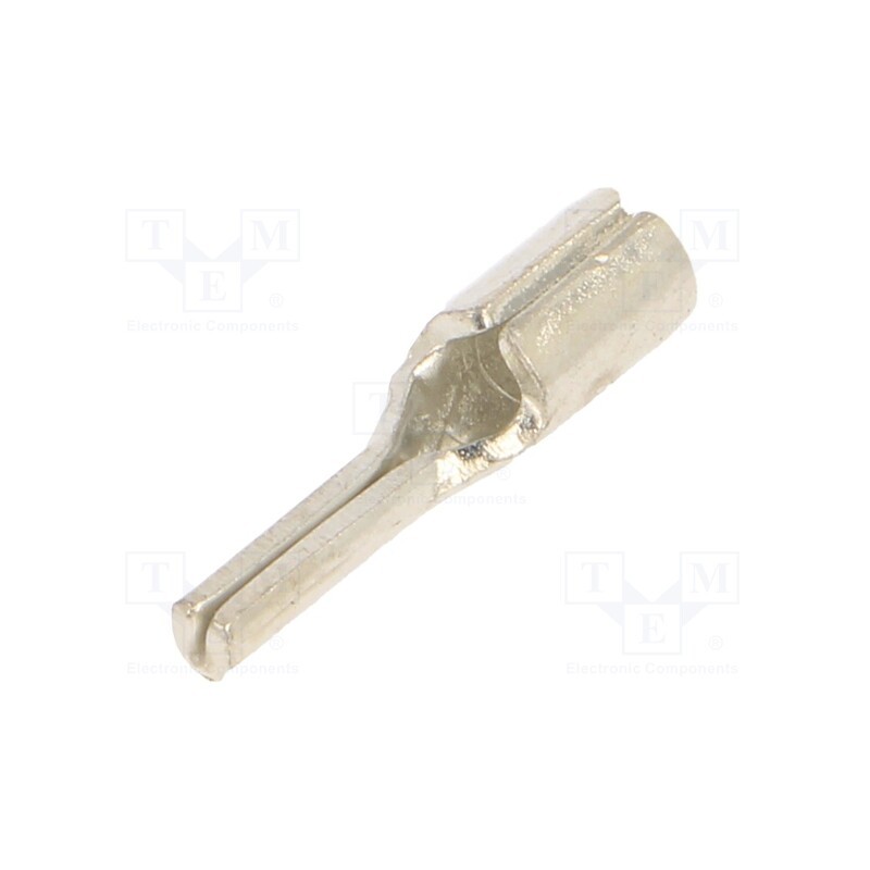 50 pcs : BM01151 - Tip: wire pin, 1.8mm, 1.5mm2, crimped, for cable, straight, tinned