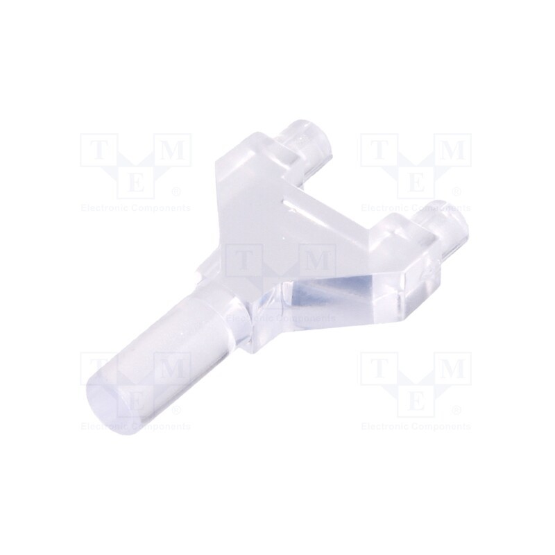 50 pcs : FIX-LEM-180 - Fiber for LED, round, Ø: 3mm, with PCB mounting, UL94V-2