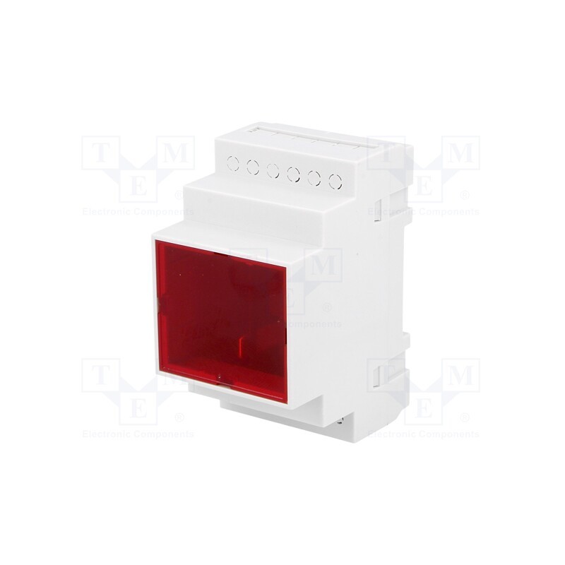 10 pcs : Z107JFCZ PS - Enclosure: for DIN rail mounting, Y: 90mm, X: 52mm, Z: 65mm, grey