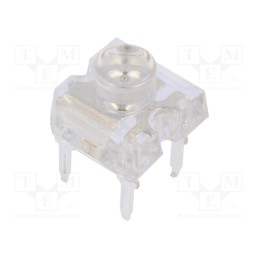 20 pcs : OSR5PAZJC1D - LED Super Flux, 7.62x7.62mm, red, 750÷1120mcd, 120°, 30mA