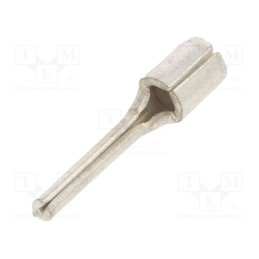 50 pcs : BM01250 - Tip: wire pin, 1.8mm, 2.5mm2, crimped, for cable, straight, tinned