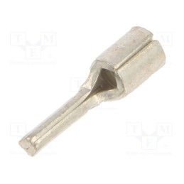 50 pcs : BM01251 - Tip: wire pin, 1.8mm, 2.5mm2, crimped, for cable, straight, tinned