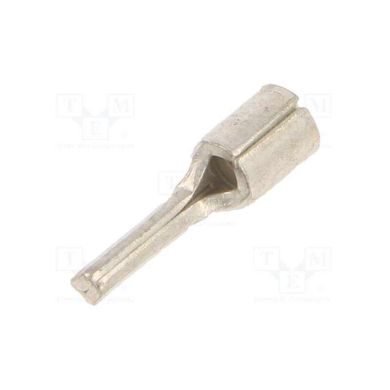50 pcs : BM01251 - Tip: wire pin, 1.8mm, 2.5mm2, crimped, for cable, straight, tinned