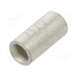 100 pcs : BM01262 - Tip: butt splice, non-insulated, copper, 1.5÷2.5mm2, tinned