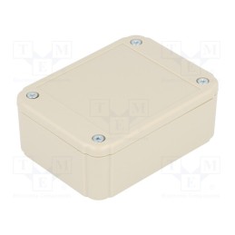10 pcs : CP-6105 - Enclosure: multipurpose, X: 60mm, Y: 80mm, Z: 30mm, ABS, grey, IP54