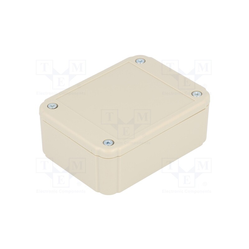 10 pcs : CP-6105 - Enclosure: multipurpose, X: 60mm, Y: 80mm, Z: 30mm, ABS, grey, IP54