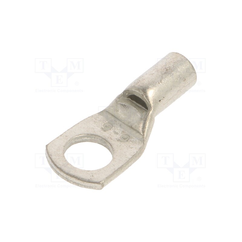 50 pcs : BM013311 - Tip: ring tube, M6, 6mm2, crimped, for cable, non-insulated, tinned